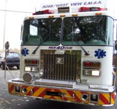 photo by Ross-West View EMS
